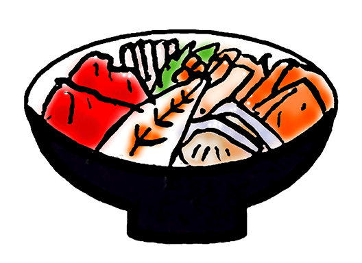 海鮮丼